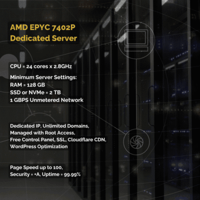 AMD EPYC 7402P Server