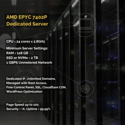 AMD EPYC 7402P Server
