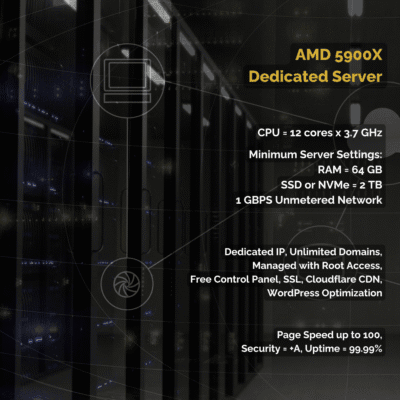 AMD RYZEN 5900X Server