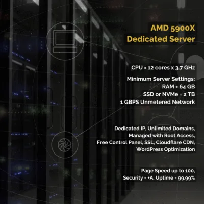 AMD RYZEN 5900X Server